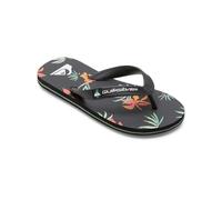 Quiksilver Molokai Art II Youth, Sandali Uomo, Nero, Arancione, Verde, 37 EU