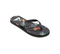 Quiksilver Molokai Art, Sandali Uomo, Nero, Arancione, Verde, 39 EU