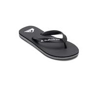 Quiksilver Molokai Core Youth, Sandali, Nero 1, 30 EU
