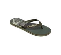 Quiksilver Molokai Panel infradito da uomo, Green Black Green, 39 EU
