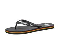 Quiksilver Molokai, Sandali Uomo, Nero, Rosso, Verde, 43 EU