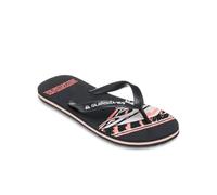 Quiksilver Molokai Screen, Sandali Uomo, Nero 1, 44 EU