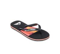 Quiksilver Molokai Stripe 25, Sandali Uomo, Fiery Coral Bloofade, 40 EU