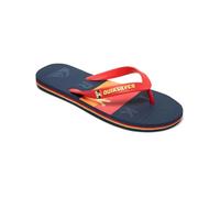 Quiksilver Molokai Word Block Youth, Scarpe da Spiaggia e Piscina Bambini e ragazzi, Multicolore Black Red Blue Xkrb, 38 EU