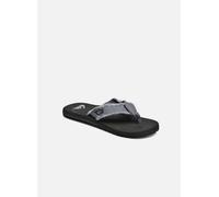 Quiksilver Monkey Abyss, Flip Flop da uomo, Grigio (sottopiede: NERO / superiore: grigio), 46 EU