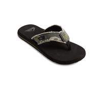 Infradito Quiksilver Monkey Abyss nero verde - 43