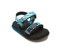 Quiksilver Monkey Caged, Sandali Bimbo 0-24, Blu e Giallo, 20 EU