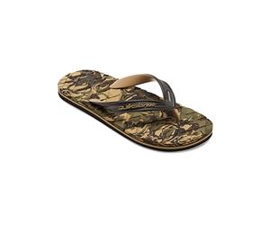 Quiksilver Oahuey, Sandali Uomo, Verde 2, 45 EU