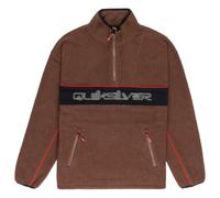 Quiksilver - Omni Sherpa Half-Zip - Pullover in pile S marrone