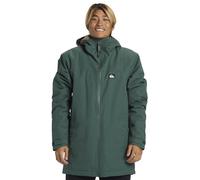 Quiksilver Overcast 3k Parka Giacca, Foresta, L Uomo