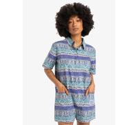 Quiksilver - Pansy Romper Ss EQWWD03116 Multicolore - Abbigliamento XS Multicolore