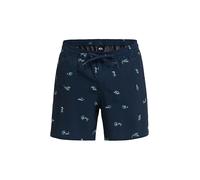 QUIKSILVER Pantaloncini da bagno elasticizzati stampati Volley da uomo blu | S