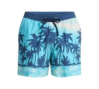 Quiksilver Pantaloncini da Bagno Everyday Printed Volley 15 Uomo Blu
