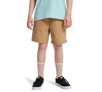 Quiksilver Pantaloncini da Passeggio con Elastico in Vita Taxer Giovanile Ragazzo Marrone