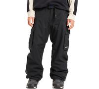 Quiksilver - Pantaloni da snowboard da uomo - Snow Down Cargo Pant True Black per Uomo in Materiale Riciclato - Taglia L - Nero