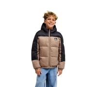 Quiksilver - Doudoune chaude et imperméable - Cold Days Youth Puffer Jacket Pine Bark in Nylon - Taglia 14a - Beige