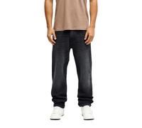 Quiksilver Pantaloni Denim Quiksilver Straight Denim Uomo Nero
