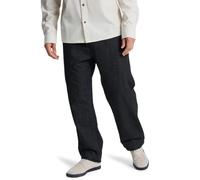 Quiksilver Pantaloni Denim Taxer Regular Cotone Uomo Nero Taglia L
