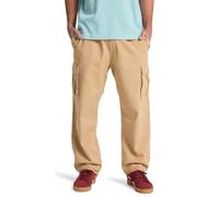 Quiksilver Pantaloni Taxer Regular Cargo Pant Uomo Marrone