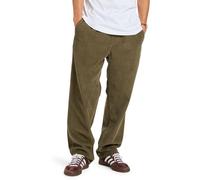 Quiksilver - Taxer Regular Cord Pant Verde - Abbigliamento S Verde