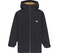 Quiksilver - Parka chaude et imperméable - Overcast 3K Youth Parka Black in Nylon - Taglia 14a - Nero