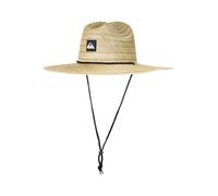 Quiksilver Pierside - Cappello da Bagnino in Paglia, da Uomo, Taglia S/M, Colore: Beige