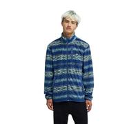Quiksilver No Destination Full Zip Fleece Blu XL Uomo