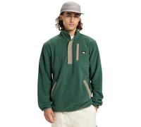 QUIKSILVER Zipshirt intimo da uomo No Destination Hs verde scuro | S