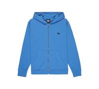 Quiksilver Pullover Manica Lunga Felpa con Cappuccio Basic Hood Zip Giovani Bambino Blu
