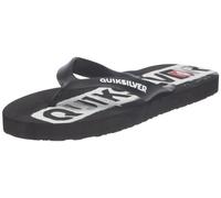 Quiksilver QS KMMSL273, Infradito Uomo, Nero (Schwarz (Blk/Wht/Blk Bwbs)), 46