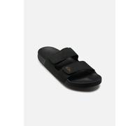 Quiksilver Sandali a ciabatta Rivi Leather Uomo Nero Taglia 40