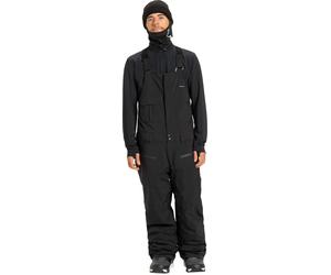 Quiksilver - Salopette da snowboard stretch da uomo - Paramo Stretch 20k Bib True Black per Uomo in Pelle - Taglia M - Nero