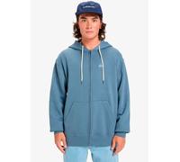 Quiksilver - Salt Water Zip Hoodie Blu - Abbigliamento L Blu