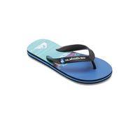 Quiksilver Sandali da ragazzo Molokai Art Ii Youth, nero e blu, 29 EU