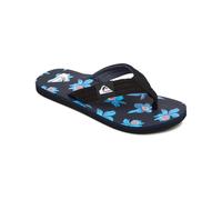 Quiksilver Sandali da uomo Molokai Layback Ii, nero, blu, bianco, 44 EU