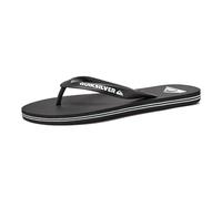 Quiksilver Sandalo Molokai Uomo, Nero Nero Bianco, 44 EU