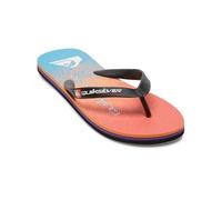 Quiksilver Sandalo uomo Molokai Art, blu e arancione., 42 EU