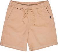 Quiksilver - Short comodi in velluto a coste - Taxer Cord Short Khaki per Uomo in Cotone - Taglia L - Beige