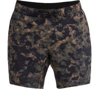 Quiksilver - Short ibrido idrorepellente - Highline Amphibian 17 Hybrid Short Grape Leaf Light Reflection per Uomo in Pelle - Taglia 34 US - Kaki
