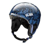 Quiksilver Slush, Casco Sportivo Ragazzi, Rock And Roll Vero Nero, L/XL
