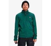 Quiksilver - Steep Point Fz Fleece Verde - Abbigliamento S Verde