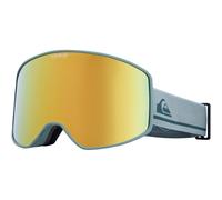 Quiksilver - Maschera da sci/snowboard per uomo - Storm Goggles Dark Ivy / Clux ML Gold S3 - Oro