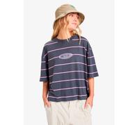 Quiksilver - Stripart Ss Tee Blu - Abbigliamento M - L Blu