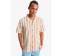 Quiksilver - Sunset Song Ss Beige - Abbigliamento M Beige