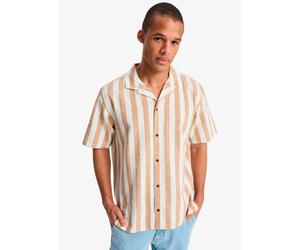 Quiksilver - Sunset Song Ss Beige - Abbigliamento XXL Beige