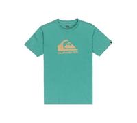 Quiksilver T-Shirt a Maniche Corte EV Comp Logo SS Kids Kids Verde 8, Blu (Deep Sea), 8 Anni