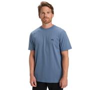 Quiksilver T-Shirt Manica Corta Basic SS Tee Young Blu XL