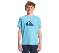 Quiksilver T-Shirt Manica Corta EV Comp Logo SS Youth Ragazzo 8-16 Anni Blu