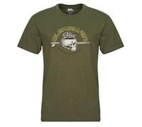 Quiksilver T-shirt SKULL LINES SS in Kaki EU M