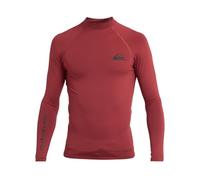 Quiksilver T-Shirt Surf Everyday UPF50 LS da Uomo, Colore: Rosso